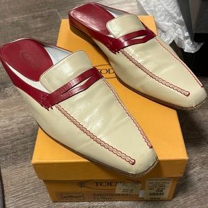 TODS vintage mules